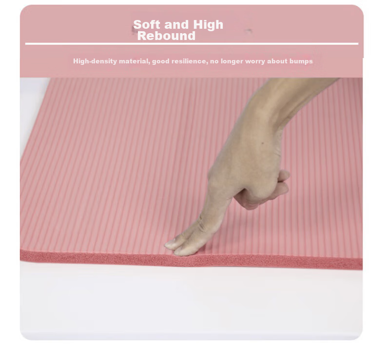 LI-NING Yoga Mat Dance Mat Children's Practice Mat Thickened Widened Long Non-Slip Soundproof Shock Absorption Dance Carpet Special Floor Mat 9