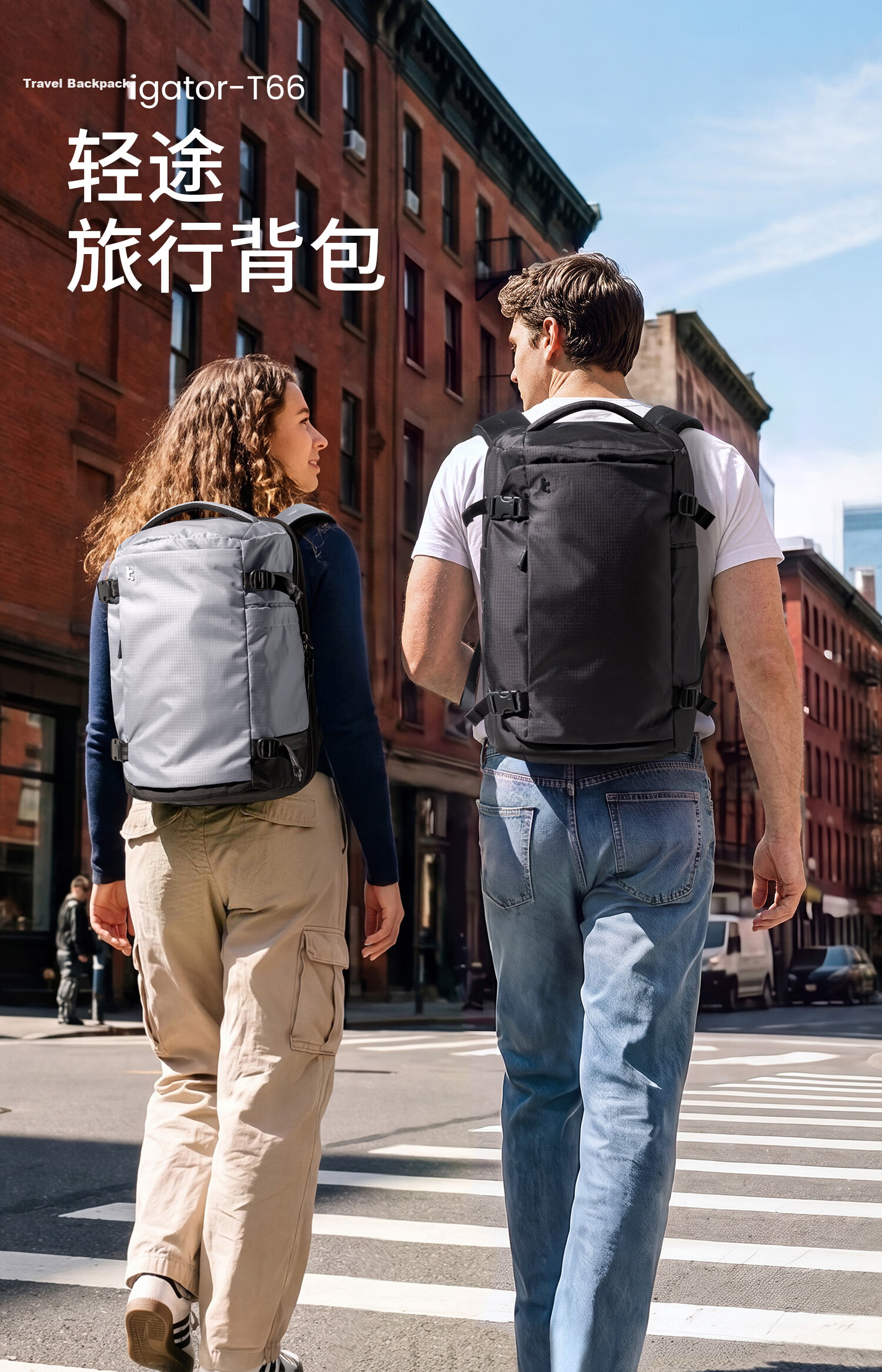 Tomtoc Travel Backpack Large Capacity 40L Carry-On Luggage Bag for Men and Women 17.3-inch Laptop Backpack 2