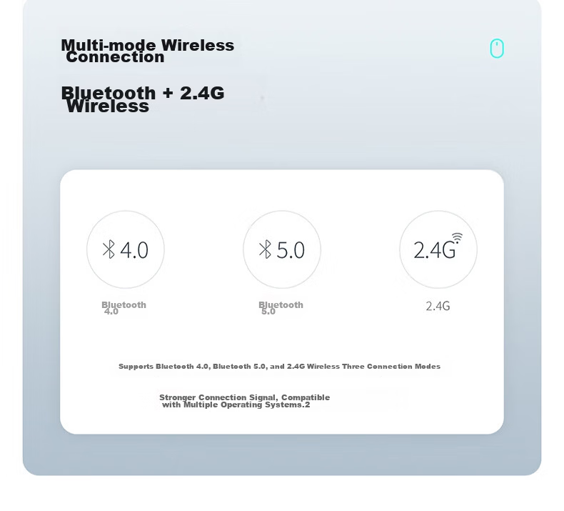 Rapoo MT750 Upgraded Large Hand Wireless/Bluetooth/Wired Multi-Mode Office Mouse Cross-Screen Transmission Ergonomic 5-Device Connection 10 Programmable Buttons Black 10