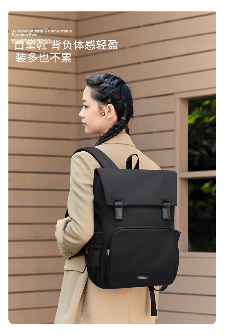 GOLF Women's Backpack 14/16 Inch Laptop Bag for Apple Huawei College Student Travel Business Backpack 22