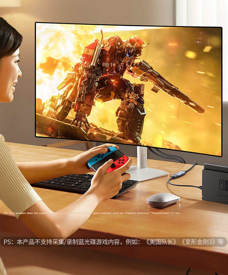 UGREEN HDMI Video Capture Card 4K HD Input for Switch/NS/PS5 Laptop Mobile Tablet Camera Game Streaming Recorder USB/Type-C Adapter 11