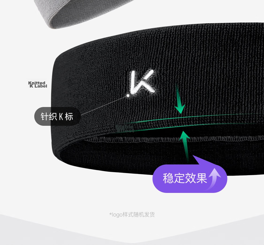 Keep Seamless Wide Headband Running Sports Fitness Sweat-Wicking Cooling Non-Slip Seamless Design Sky Blue 14