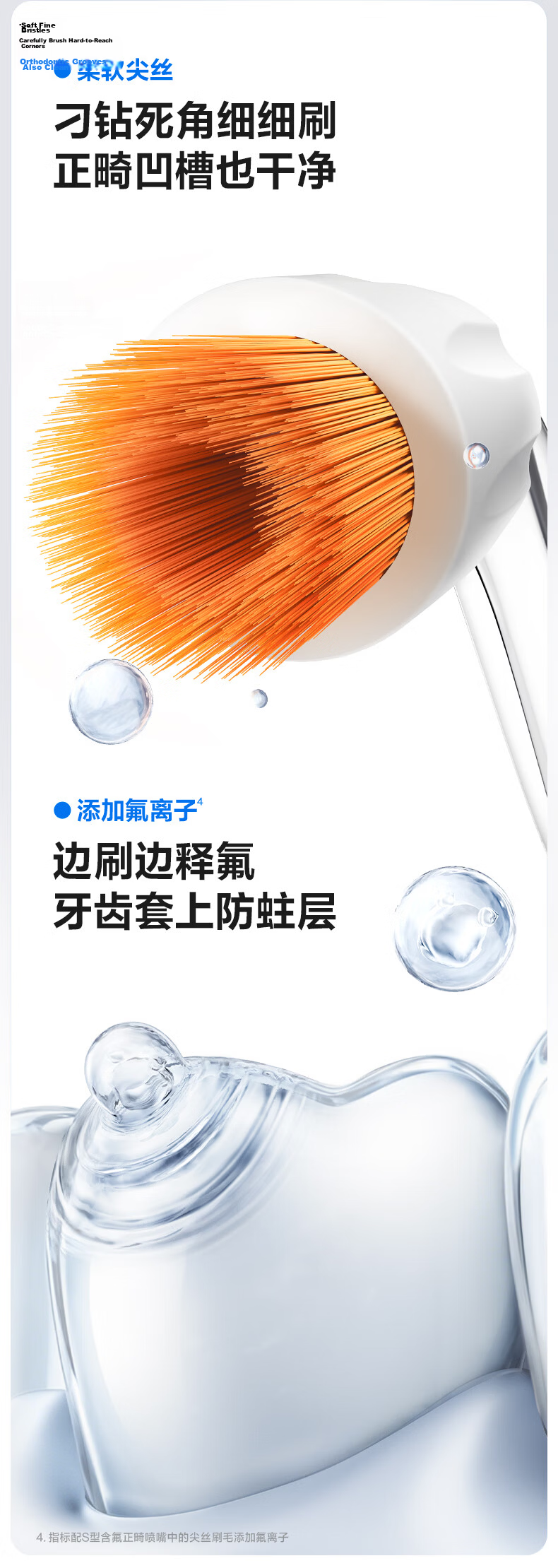 Usmile Smile Plus Water Flosser Vertical Ultrasonic Oral Irrigator Orthodontic 2026 New C30 Clear Moon Yellow Birthday Gift 8