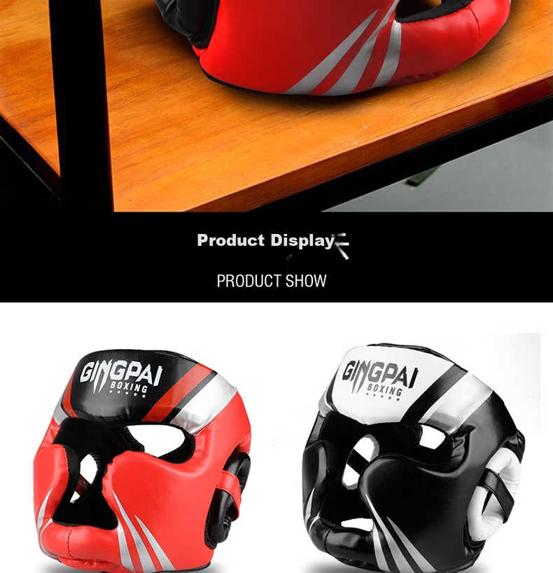 Competitive Edge Boxing Headgear Full Face Head Guard for Adults and Kids, Professional Boxing and MMA Head Protection 15