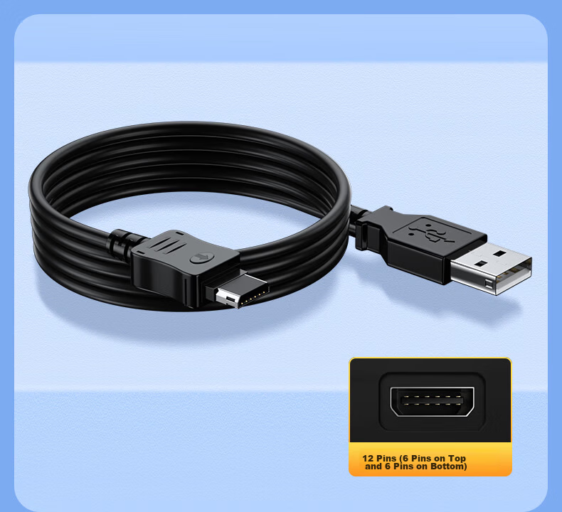 Xuanyi Nikon Z Canon EOS R5 R6 Live Streaming Image 5D3 Data Cable DSLR Camera to Phone OTG Transfer Cable Sony Mirrorless Type-C to Type-C 30cm 10