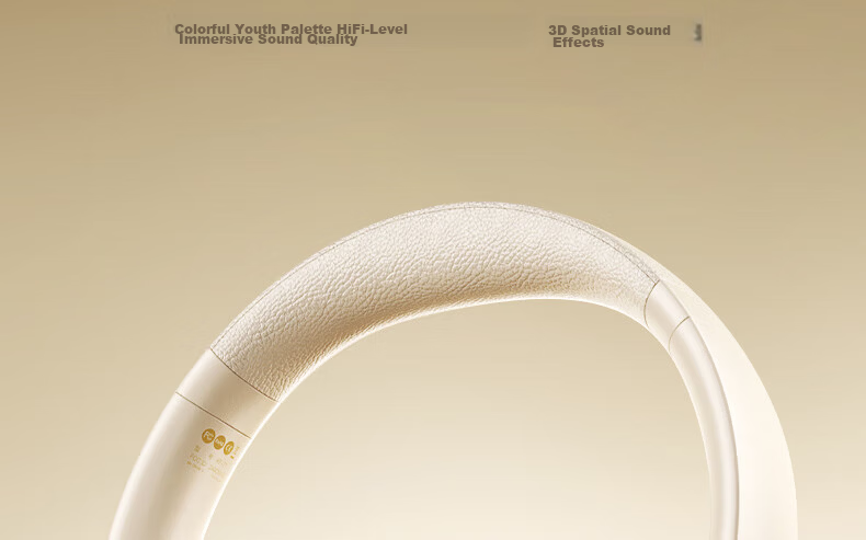 IKF T1 Max Active Noise Cancelling Headphones Bluetooth 2026 New Model Bluetooth 6.0 Wireless Wired HIFI Sound Quality Gaming Low Latency Ultra-Long Battery Life Cloud Rock White 5