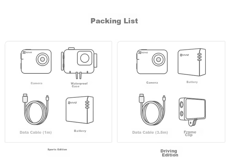 Yingshi S3 Action Camera, 4K Ultra-Wide Angle, Ultra-Clear Anti-Shake, Hikvision Subsidiary, Outdoor Cycling, Motorcycle Skiing Waterproof Recording Camera, Vlog Portable Camera 19