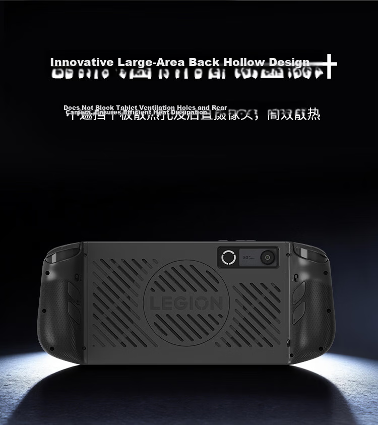 Lenovo Legion Y700 5th Gen Tablet Custom Gaming Controller G9 2026 Wired Direct Connection Ultra-Low Latency Linear Trigger Carbon Crystal Gray 13