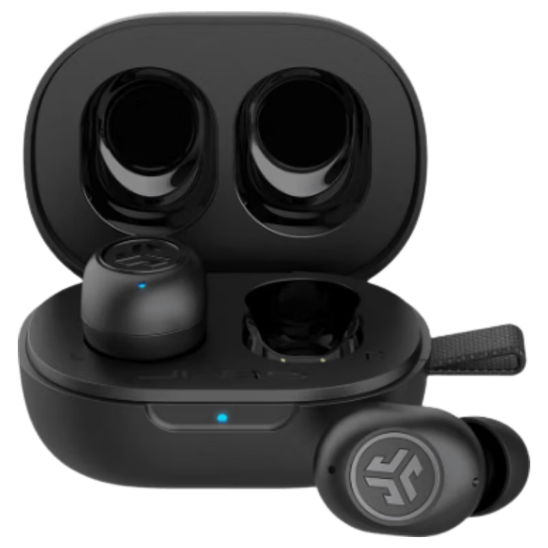 JLab JBuds Mini True Wireless Bluetooth Earbuds In-Ear Music Sports Gaming Sleep Mini Portable Earphones Gift Aqua Blue Compatible with Apple Huawei Android