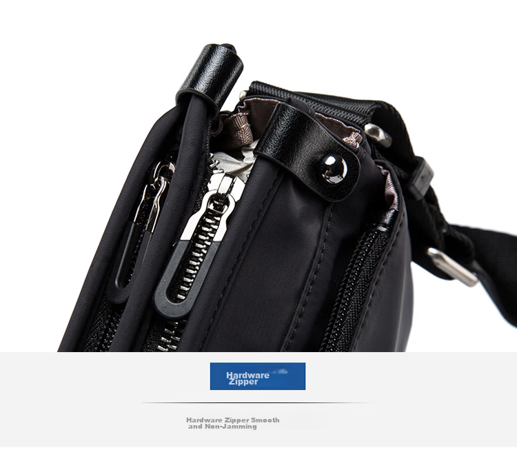 MONTAGUT Men's Crossbody Bag Shoulder Bag Portable Large Capacity Canvas Phone Bag Valentine's Day Gift for Boyfriend 14