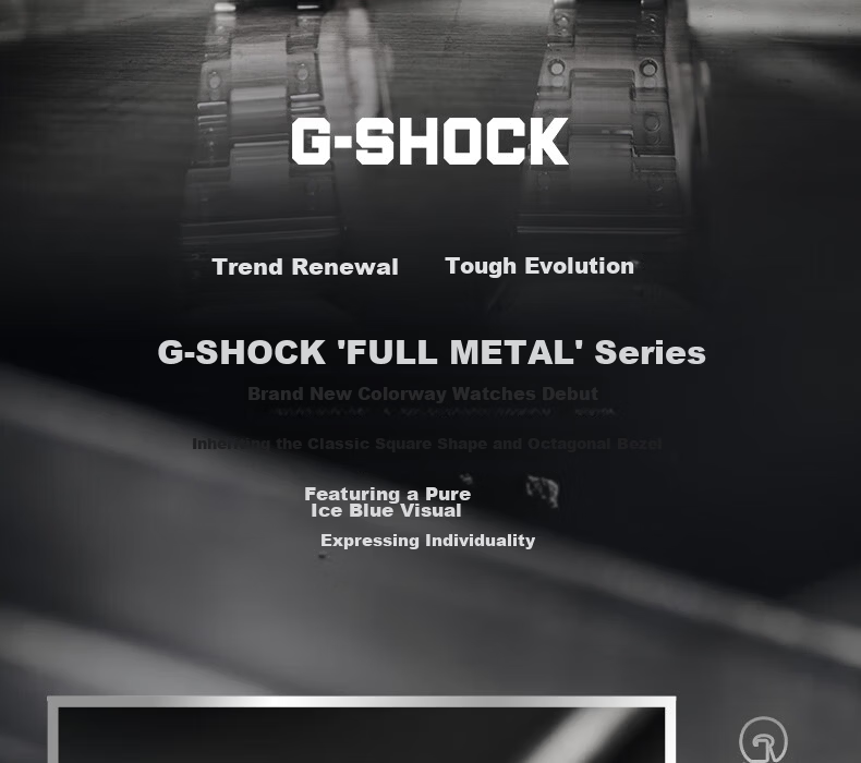 Casio Men's G-SHOCK Classic Small Square Small Silver Block Digital Watch, Japanese/Korean Style Gift Box Edition GMW-B5000D 9
