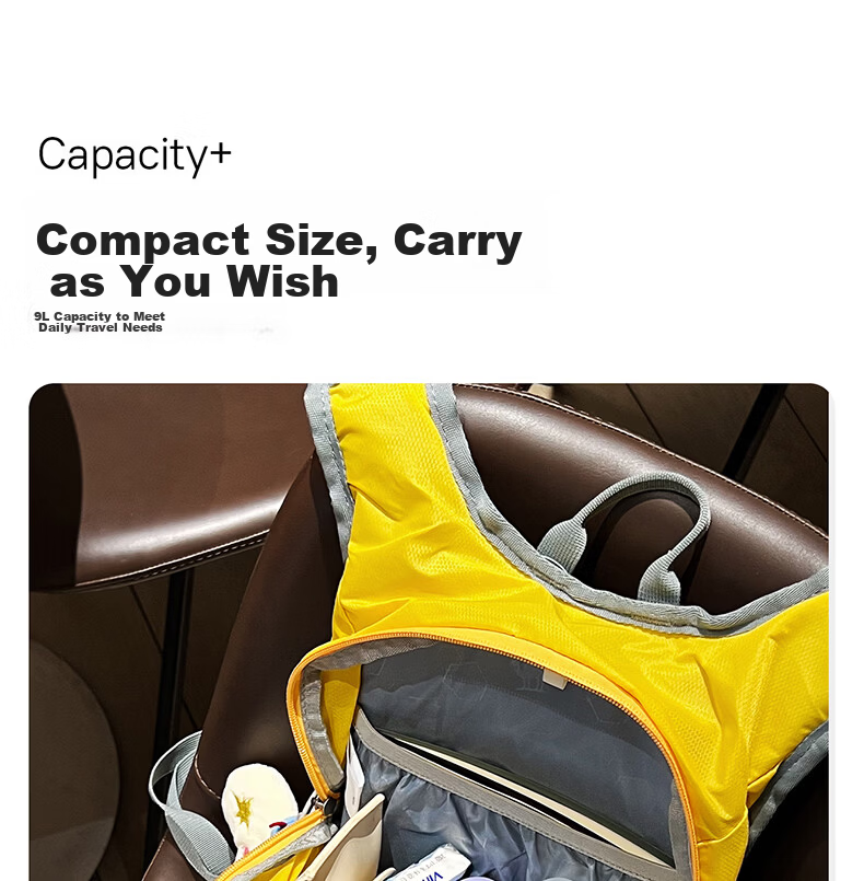 CAMEL Honey Bee Backpack Hiking Sports Bag for College Students, Trail Running, Cycling, Outdoor Travel, Mountaineering Bag, Light Gray 36