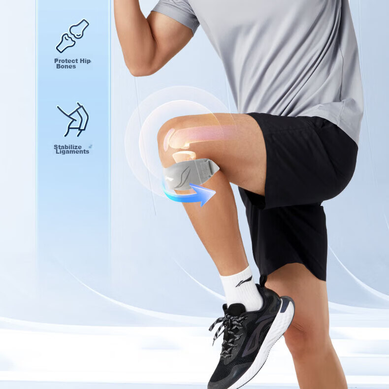 Li-Ning Patellar Strap Knee Brace for Sports, Hiking, Men And Women, Running, Jump Rope, Badminton, Basketball, Meniscus Injury Knee Support 5