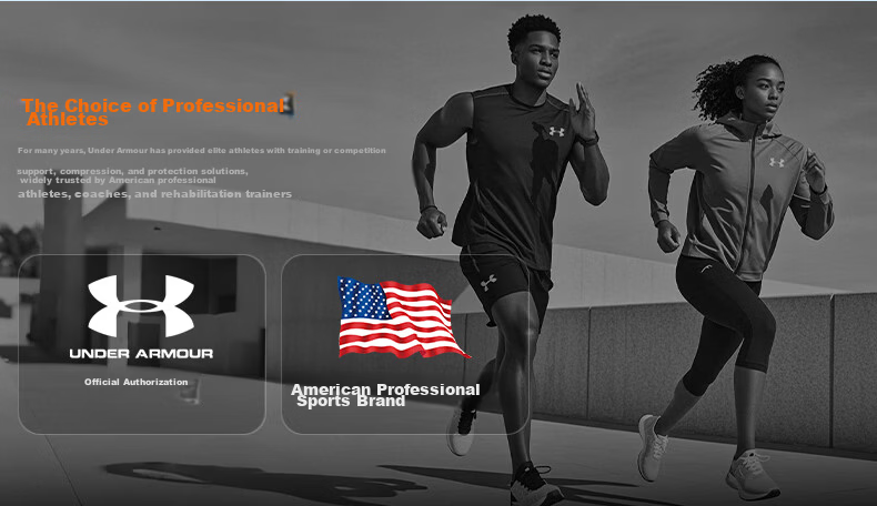 Under Armour Knee Pads, Sports Summer Basketball Running Meniscus Badminton Football Patella Hiking Knee Joint Protectors, Two Pieces 2
