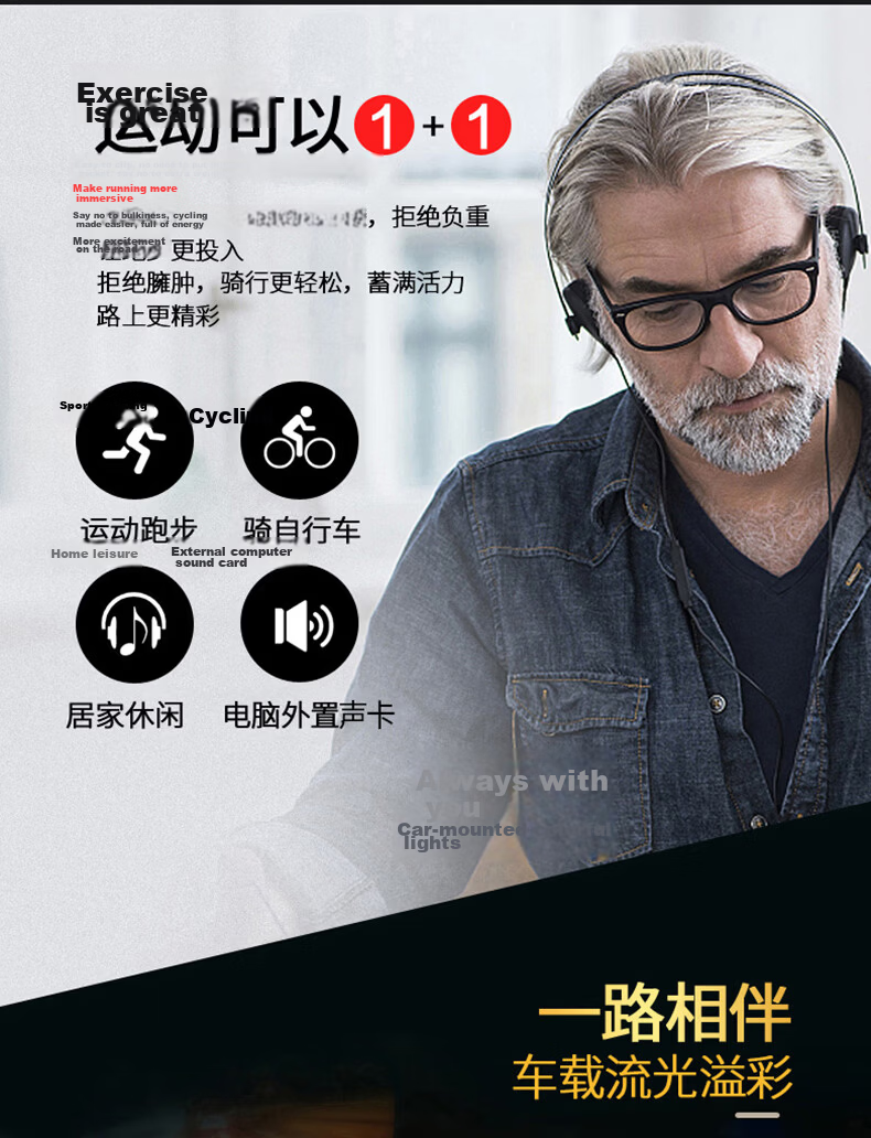 Aigo EROS TEN Wireless Sports MP3 Lossless Music Player HIFI Mini Clip DSD Student Gray 10