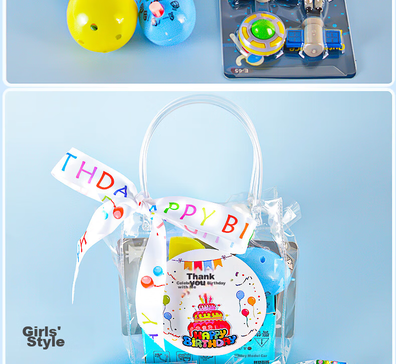 Qiaoqiaotu Children's Birthday Party Favor Gift Box, Kindergarten Student Birthday Gift for The Whole Class, Practical Small Gift Return Present 10