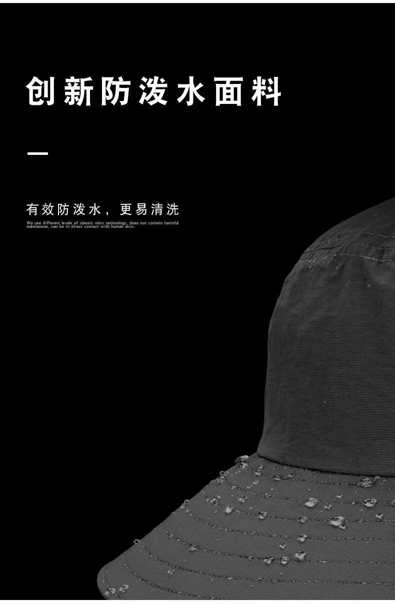 Tactical Bird Lightweight Breathable Large Brim Summer Outdoor Fisherman Hat Men’s Hiking Mountaineering Sun Protection Thin Sunshade Fishing Cap 17