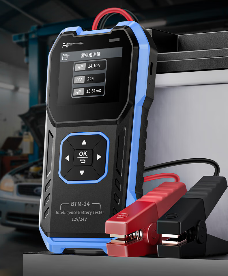 FNIRSI Lithium Battery Internal Resistance Tester High Precision Voltage and Resistance Measurement 18650 Battery Tester HRM-10 1