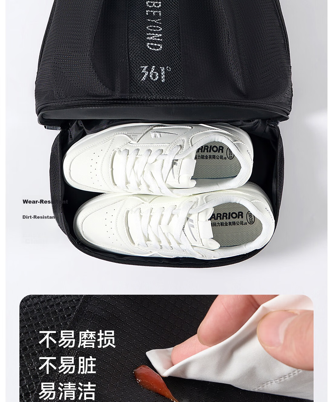 361° Dry Wet Separation Swimming Bag Waterproof Bag Men and Women Sports Drawstring Fitness Portable Double Shoulder Backpack Storage Bag 11