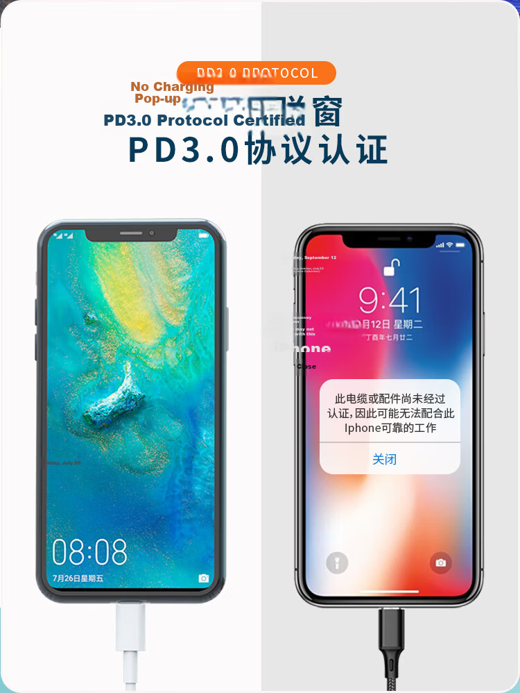 KY Kangyou PD 20W Fast Charging Dual Head Type-C Charger Set for iPhone 18/17/15/16 Pro/Pro Max/Plus/iPad Huawei Xiaomi 6