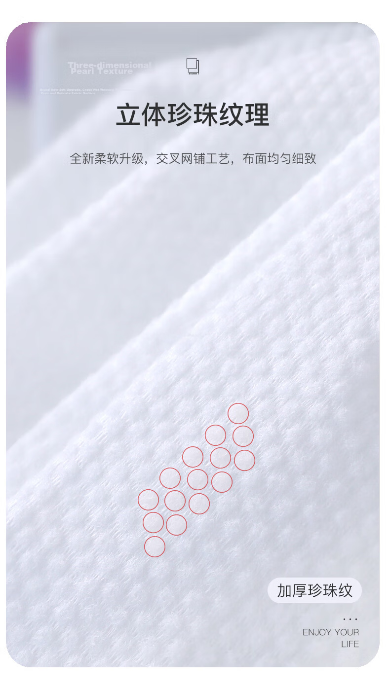 KING SHORE Disposable Bath Towels, 4-Pack Travel Essentials, Pearl Pattern Thick Large Bath Towels, 70*120cm 6