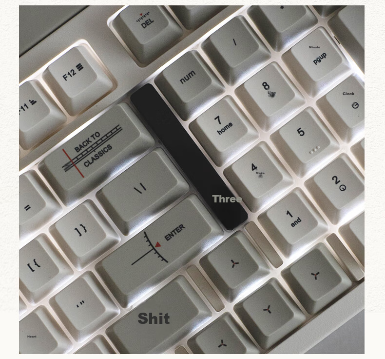 Lofree Small Square Three-Mode Hot-Swappable Custom Mechanical Keyboard Wireless Bluetooth Gaming Keyboard Gasket Structure 98-Key Keyboard 21