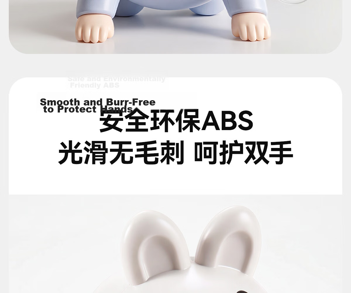 Dimoarch Baby Electric Crawling Toy, Fun Infant Learning to Crawl Early Education Enlightenment Crawling, Newborn Head-Lifting Training Rabbit Pink 18