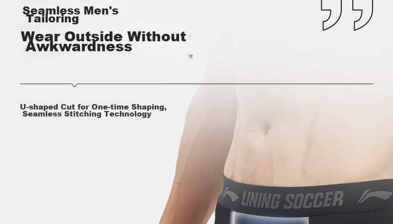 LI-NING Men's Sports Shorts Compression Basketball Running Quick-Dry High Elasticity Base Layer Fitness Five-Point Training Pants 18
