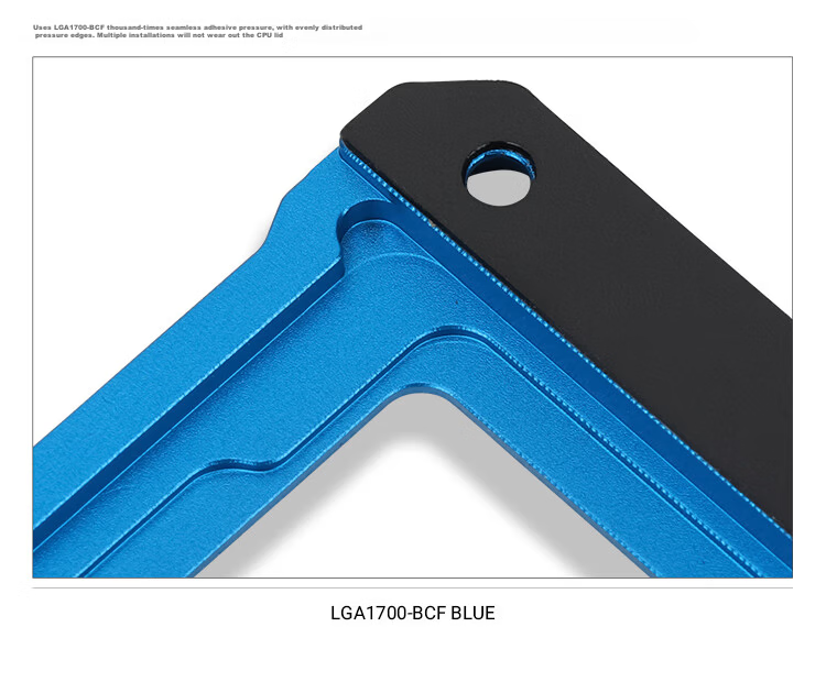 Thermalright LGA17XX-BCF BLUE Intel 12th 13th Gen CPU Bending Correction Anti-Bend Bracket Full Aluminum Alloy with TF7 2G Cooling Accessory 5