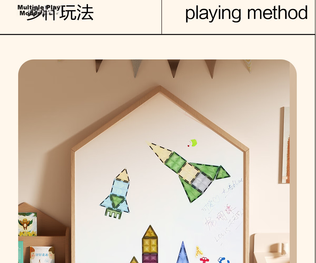 Dimoarch Erasable Magnetic Drawing Board for Children, Colorful Writing Pad with Little Chick Design, Birthday Gift for Boys And Girls 9