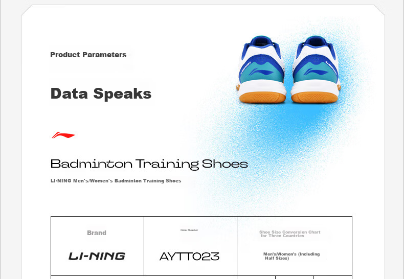 LI-NING Lightning 2.0 Unisex Professional Badminton Shoes Breathable Comfortable Training Sneakers 29