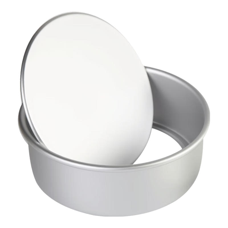Jiekaino 6-Inch Anodized Chiffon Cake Mold Removable Bottom Round Aluminum Mousse Baking Tool