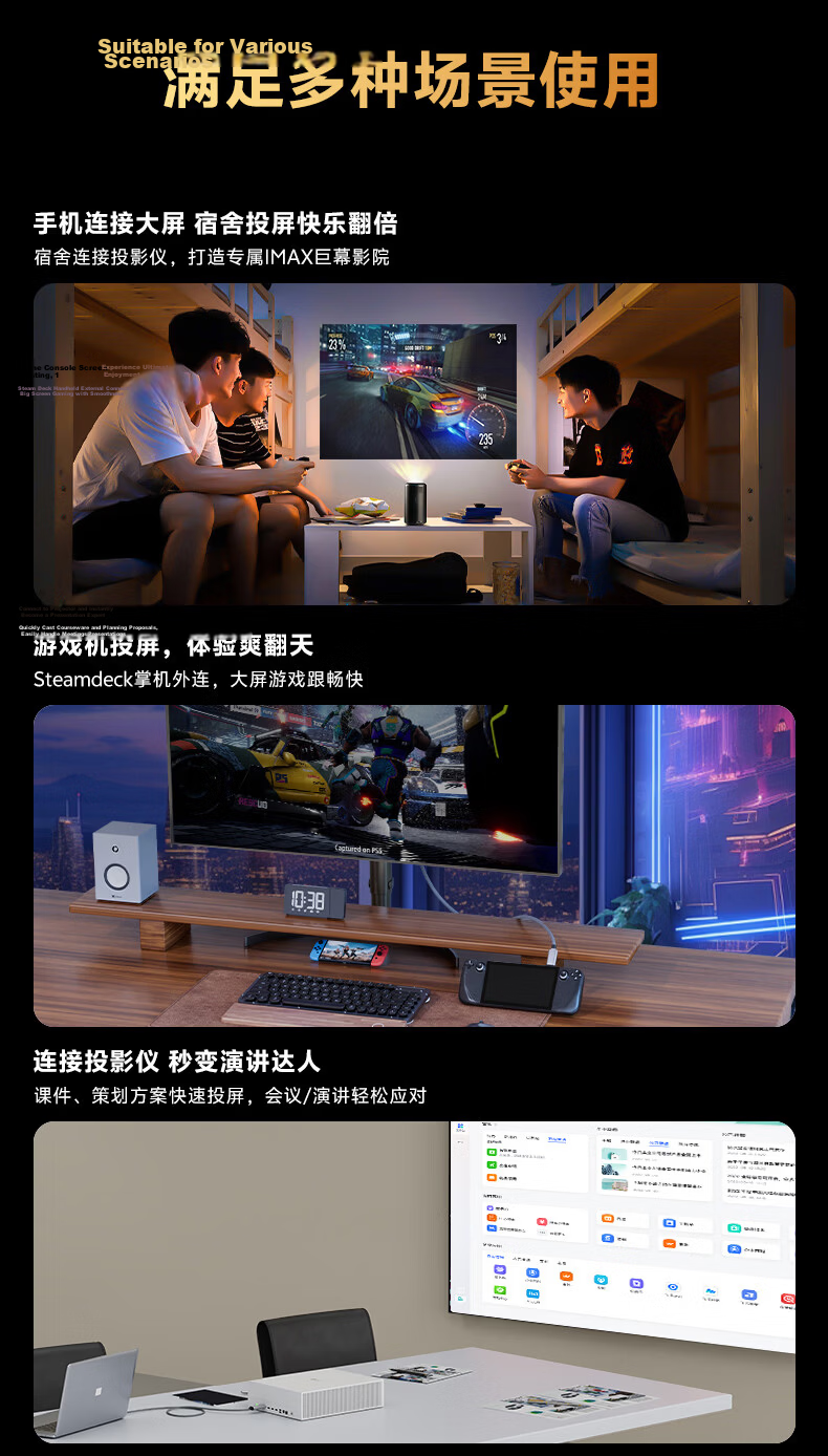 ULT-unite Type-C to DP1.4 Cable 8K Ultra HD Thunderbolt 4/5 Adapter USB-C Converter 360Hz Mobile Screen Casting Laptop External Monitor Braided 1.5m 19