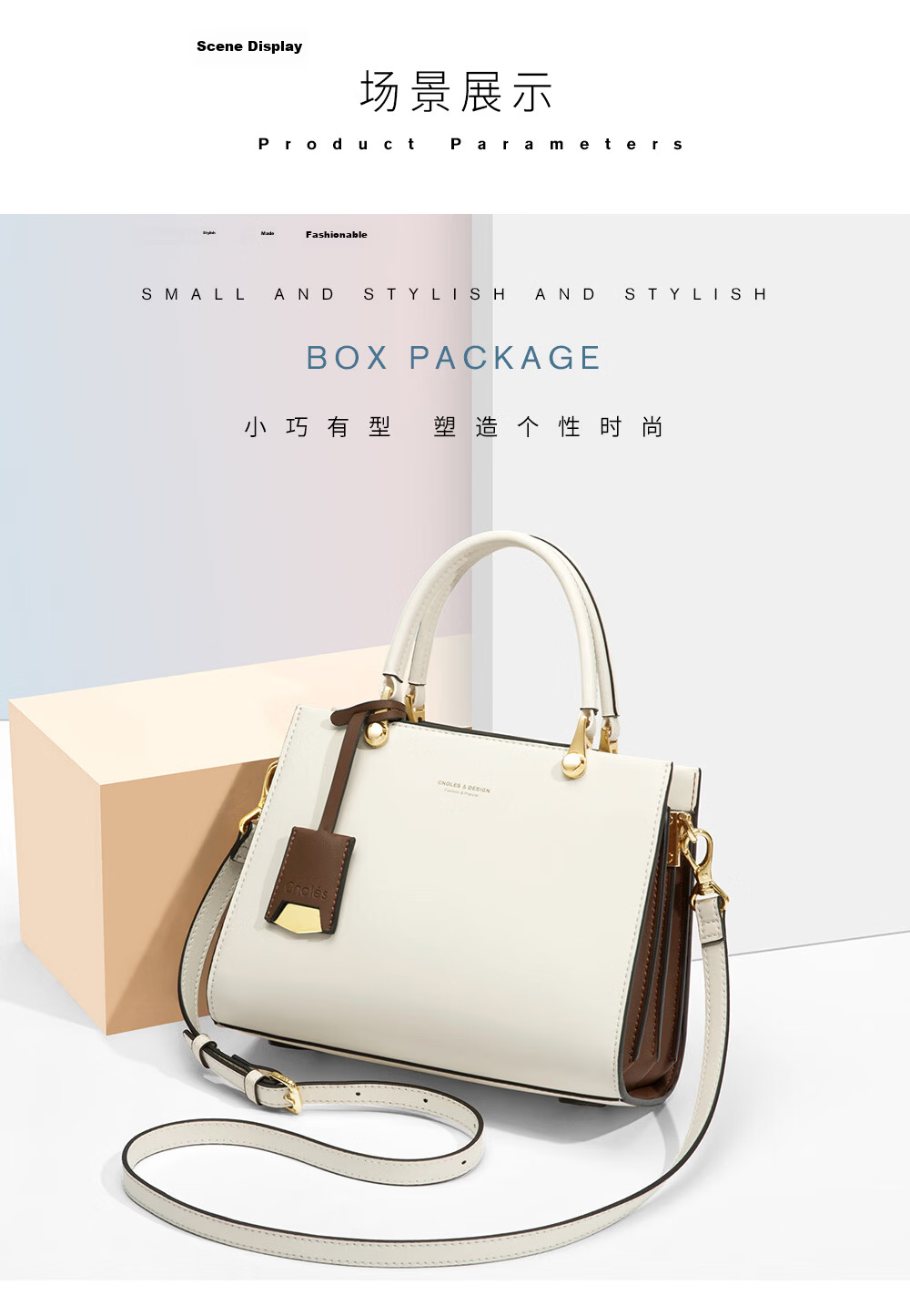 Cnoles Women's Handbag, Latest 2026 Model, Tote Bag, Anniversary Gift for Wife, High-End Brand, Thoughtful And Practical 15