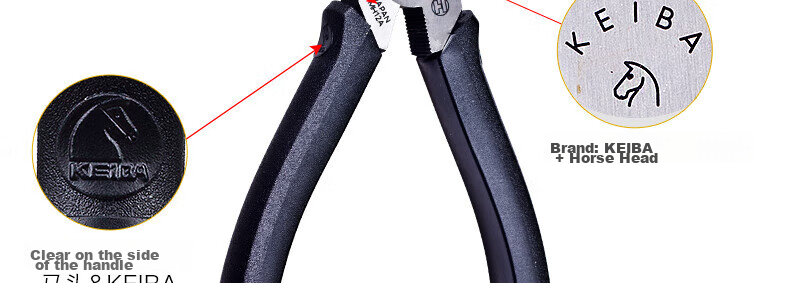KEIBA Japanese Imported Pliers, Tiger Pliers, Electrician Tools, Wire Cutters, 7 Inches, P-107 8