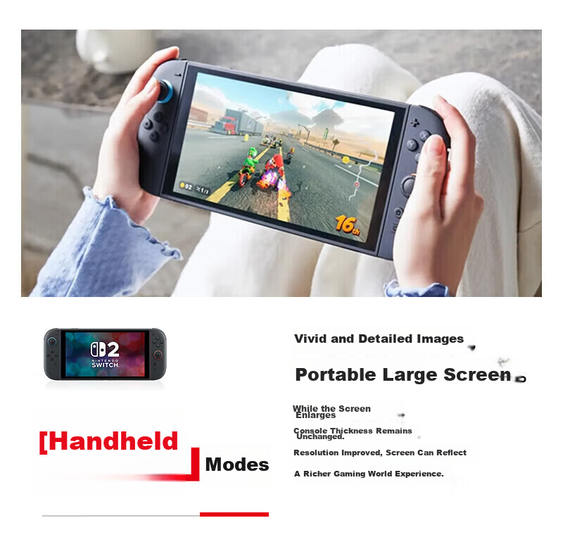 Nintendo Switch Original Charging Dock Set for Switch 2, Japanese Version, Switch 2 Original Accessories, Console Base Set 7