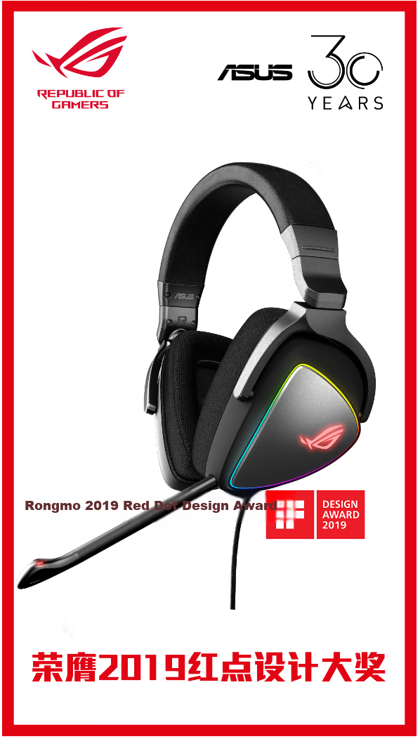 ROG Spherical Gaming Headset Over-Ear Headphones with 7.1 Surround Sound, Wired No-Lag USB/Type-C Switch Headphones, AI Noise-Cancelling Microphone, Compatible with Tri-Band Actio 12