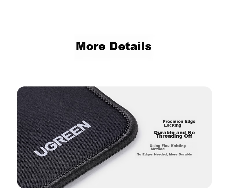 UGREEN Gaming Mouse Pad, Extra Large Desk Mat with Fine Surface for Smooth Computer Use, Precision Edge-Locked Thickened E-Sports Desk Mat And Keyboard Pad, 800*300*4mm, Aurora Red 11