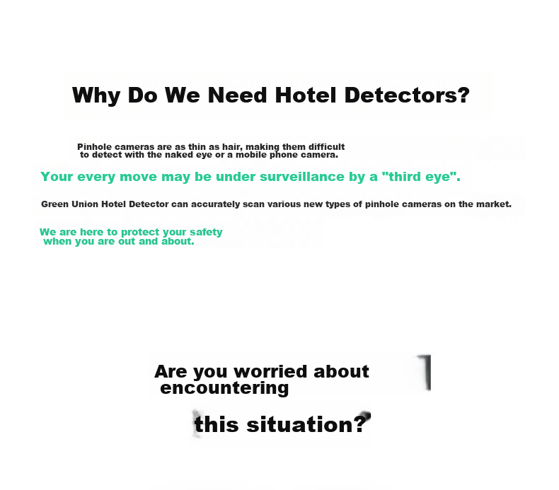 UGREEN Hotel Camera Detector Anti-Spy Infrared Scanner Rechargeable Portable for Hotel Guesthouse Black 1