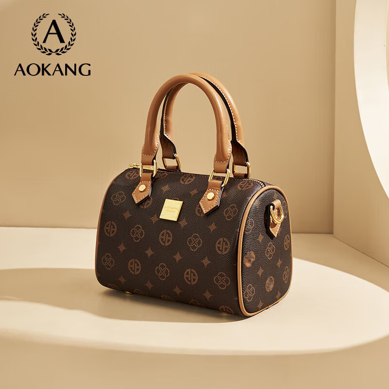Aokang Women's 2026 New Boston Handbag Luxury Crossbody Shoulder Bag Birthday Gift for Mom and Wife