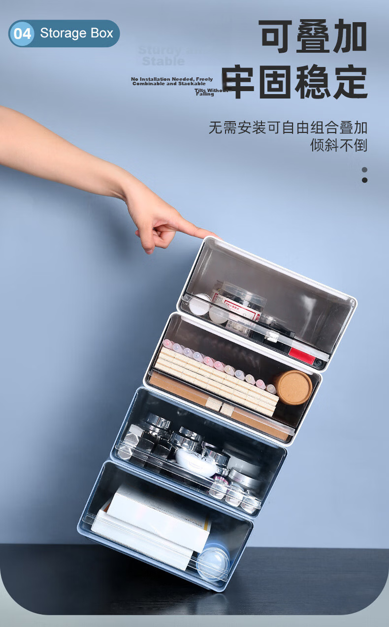 Youjialiangpin Tissue Box, Living Room Tissue Holder, Coffee Table Remote Control Storage Box, Desktop Pen Holder, High-End, Gray Wood Grai 5