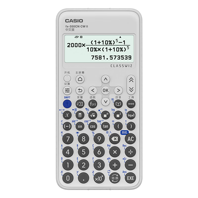 CASIO fx-95CN CW Scientific Calculator for Construction and Architecture Study and Exams, Upgraded Version fx-95CN X, First and Second Level Construction Certification (Random New or Old Model Shipmen