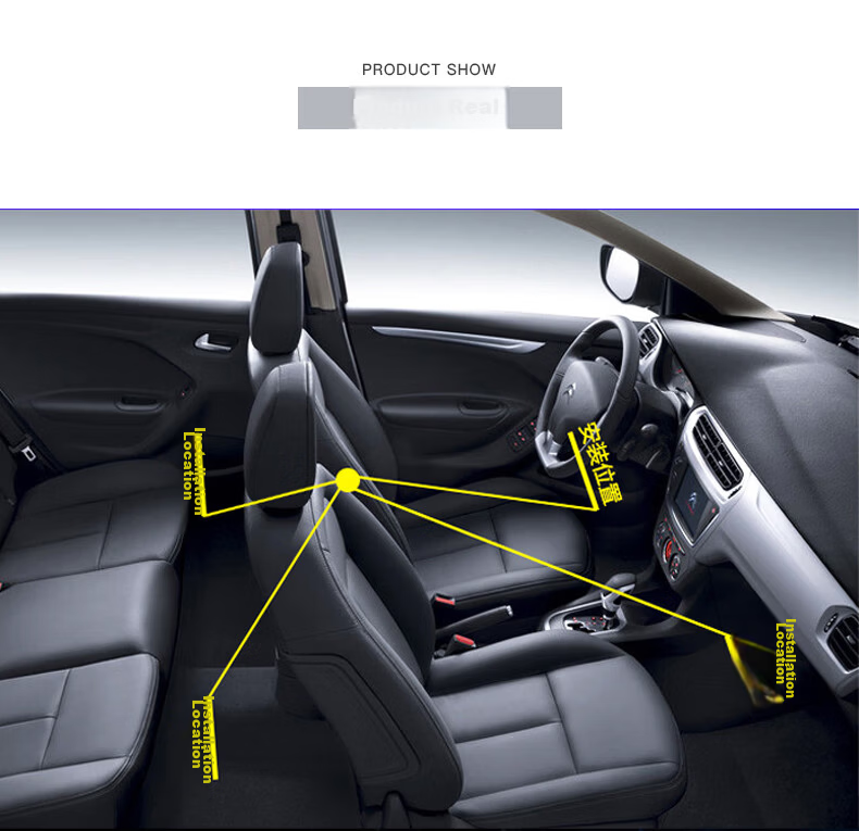 40,000 Kilometers Car Ambient Light LED No Modification USB Footwell Decorative Music Rhythm Light SWY6526 10