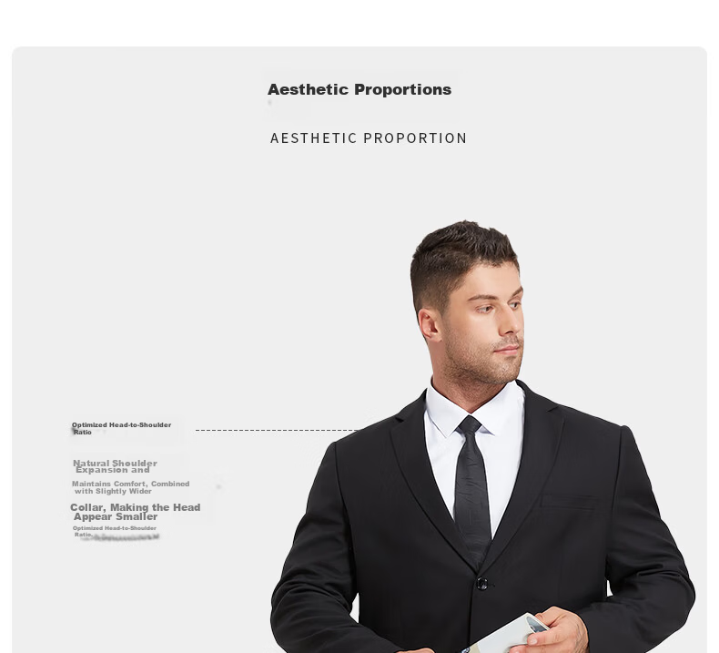 Dibinze Plus Size Men's Suit Set Loose Fit Big and Tall Formal Blazer Groom Best Man Wedding Attire 10
