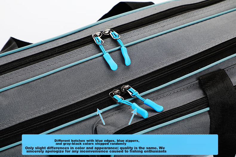 Shensha Fishing Tackle Bag, Rod Bag, Fishing Bag, 125cm Multifunctional Rod Bag, Thickened Large Capacity Waterproof Double-Layer Fishing Tackle Bag 4