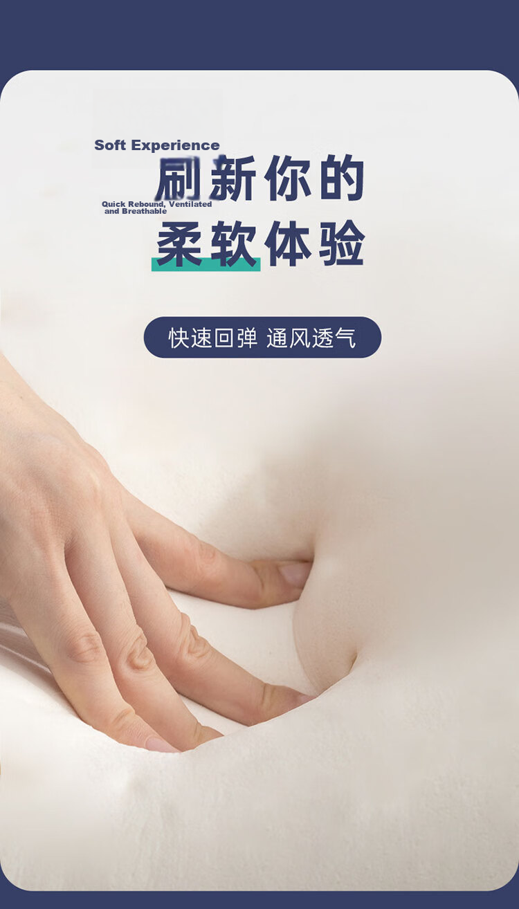 Dohia Home Textile Composite Latex Mattress Tatami Spring Mattress 1.5m x 2m Thickened Memory Foam Mattress Pad 7