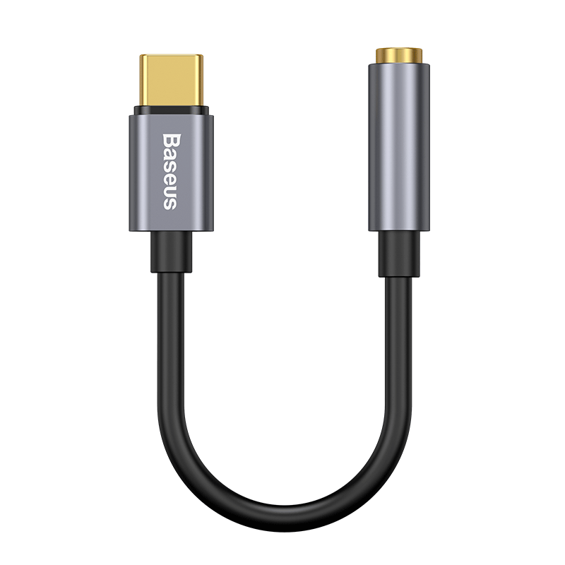Baseus Type-C to 3.5mm Headphone Adapter USB-C Audio Converter for Apple iPhone 17/Xiaomi 17/Huawei Mate70 Pro/P80 Smartphones