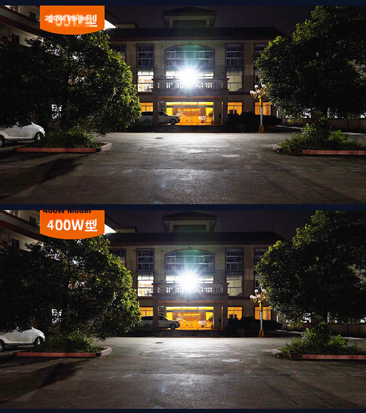 Heart Lock LED Floodlight Outdoor Lighting Waterproof Garden Light Ultra-Bright High-Power Construction Site Factory Spotlight Room Searchlight 18