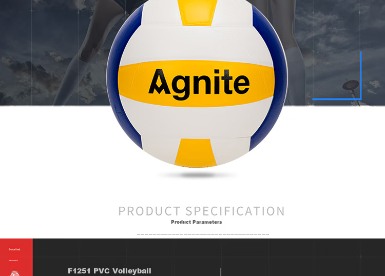 Agnite Deli Student Volleyball Training Ball Youth Size 5 PVC Teaching Exam School Volleyball 3