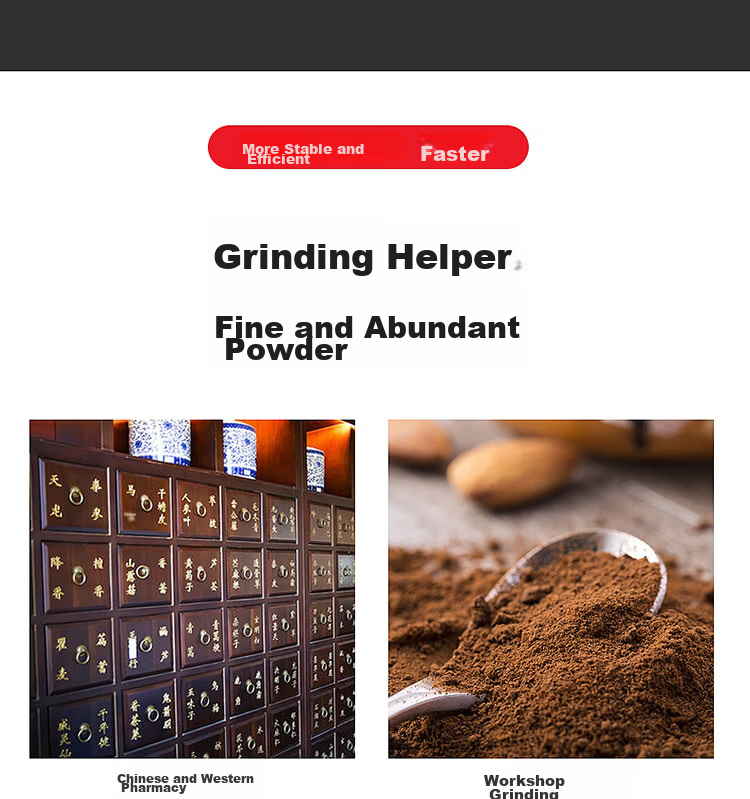 Baijie Stainless Steel Grinder Household Electric Powdering Machine Traditional Chinese Medicine Grinder BJ-800A 4